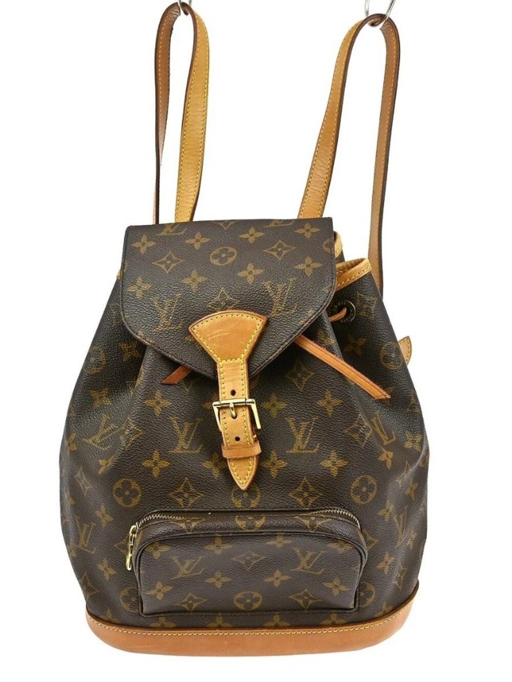 LOUIS VUITTON MONTSOURIS MM BACKPACK BAG MONOGRAM M51136 SP1917 YQ05199
